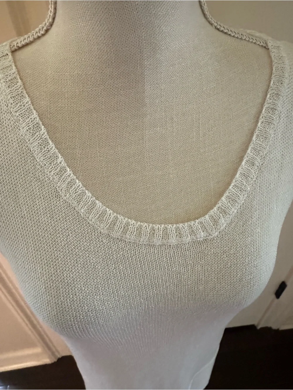 NWT White Swimsuit Coverup with Subtle Texture